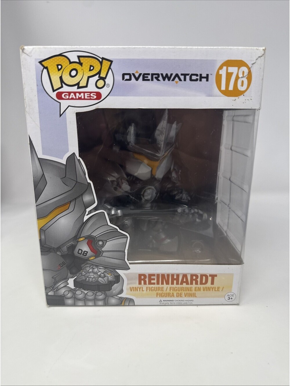 Funko Pop! Vinyl Super 6 in: Overwatch - Reinhardt (6 inch) #178